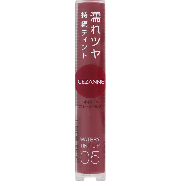 [CEZANNE] Watery Tint Lip Plum Red 05