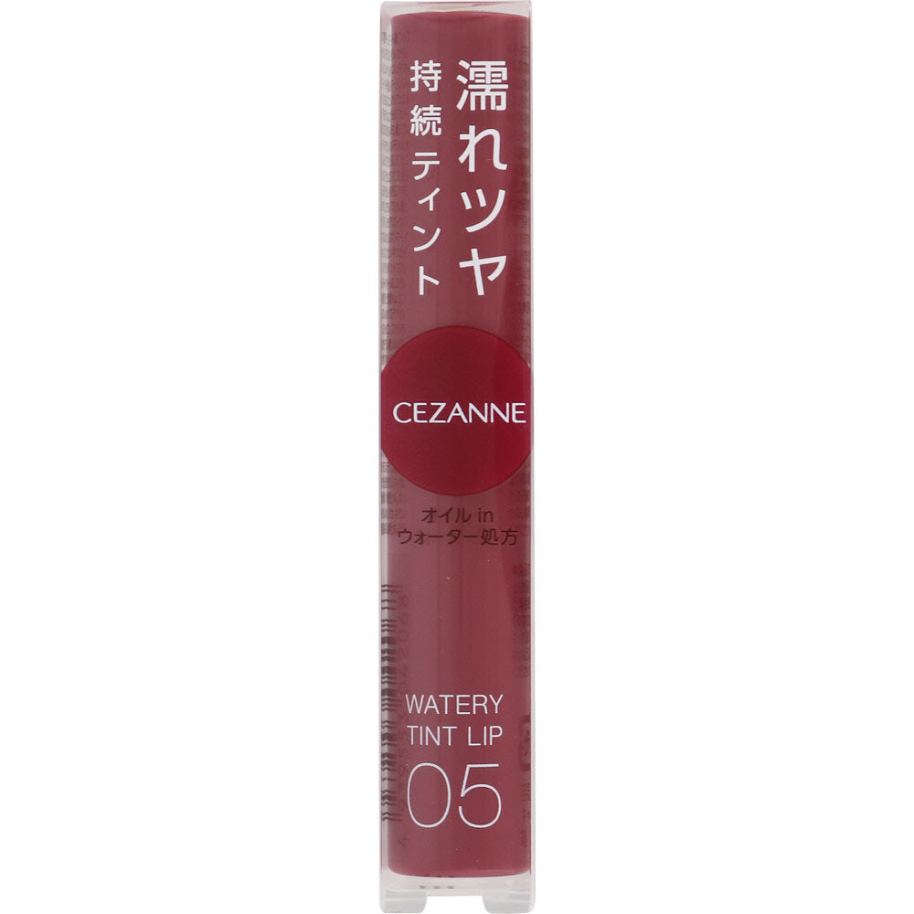 [CEZANNE] Watery Tint Lip Plum Red 05