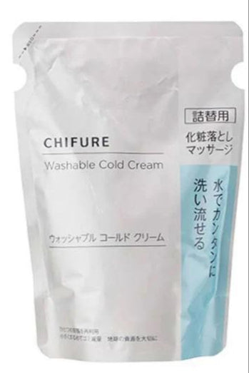 [CHIFURE] Washable Cold Cream Cleansing Cream Makeup Remover REFILL 300g