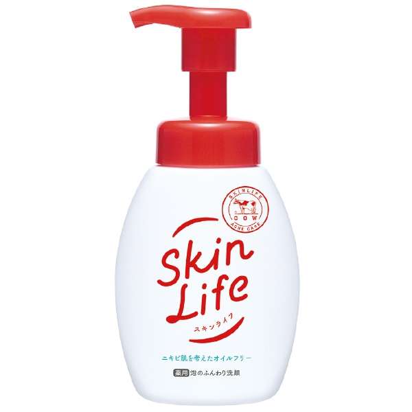 [KYOSHINSHA] COW Brand Soap Japan SkinLife Medicated Acne Care Bubble Cleansing Foam 130g