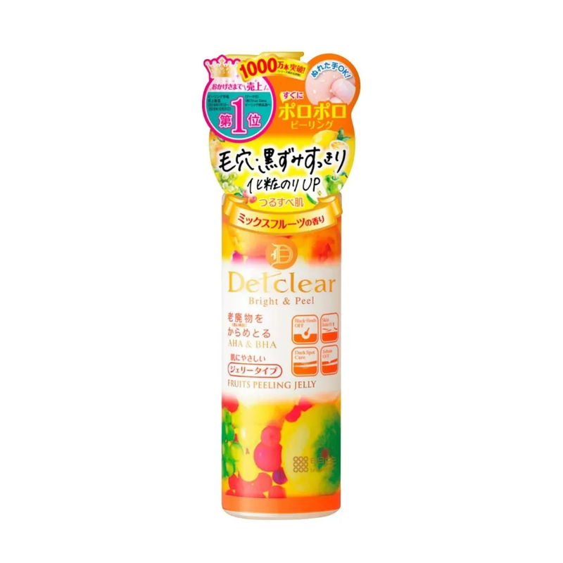 [MEISHOKU] Brilliant Colors DET Clear Bright & Peel Peeling Gel (Mix Fruit Scent) 180ml