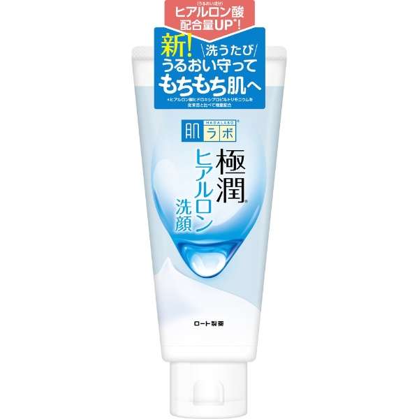 [ROHTO] HADA LABO Tube Face Wash 100g