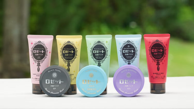 [ROSETTE] Rosette Face Wash Pasta White Diamond Cleanser 90g